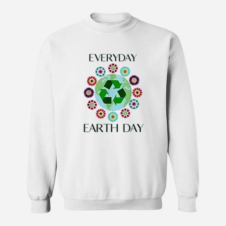 Earth Day 2021 Cute Design For Nature And Environment Sweat Shirt