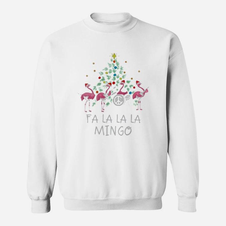 Fa La La La Mingo Flamingo For Christmas Xmas Gift Sweatshirt Sweat Shirt