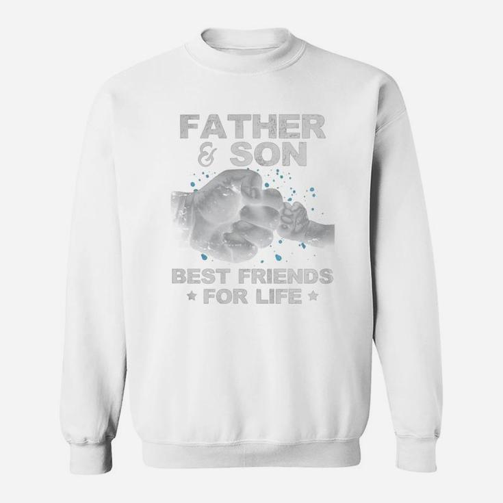 Father Son Best Friends For Life Fist Bump Matching Sweat Shirt