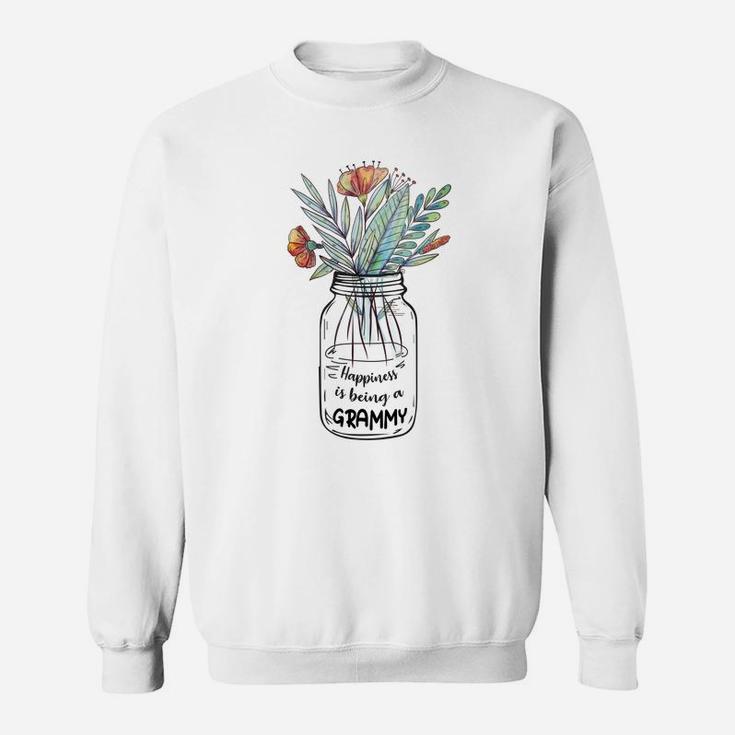 Flower Mothers Day Happiness Is Being A Grammy Sweat Shirt