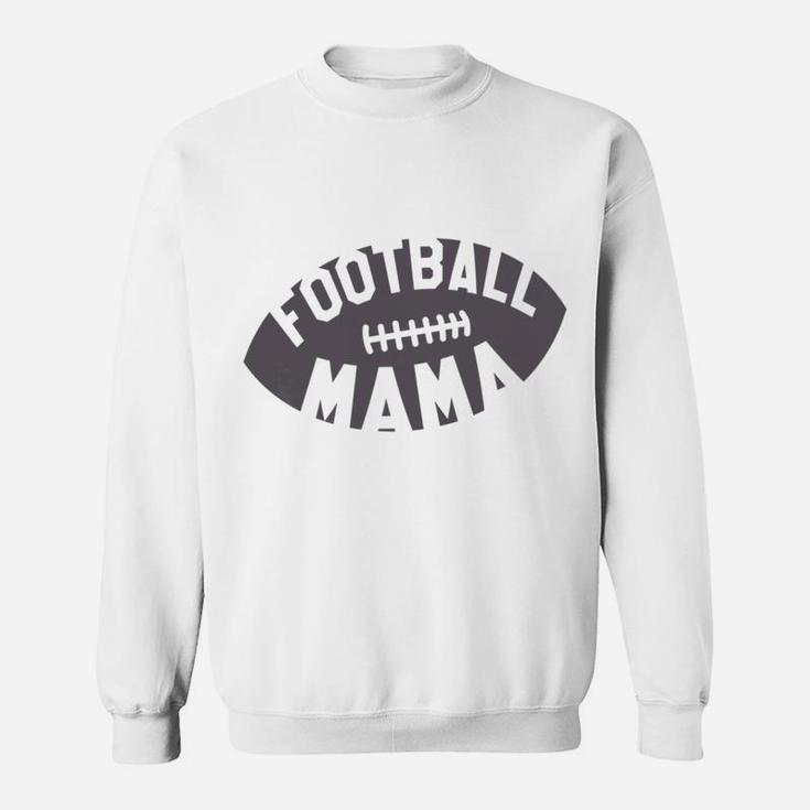 Football Mama Gray Helmet Retro Mom Gift Sweat Shirt