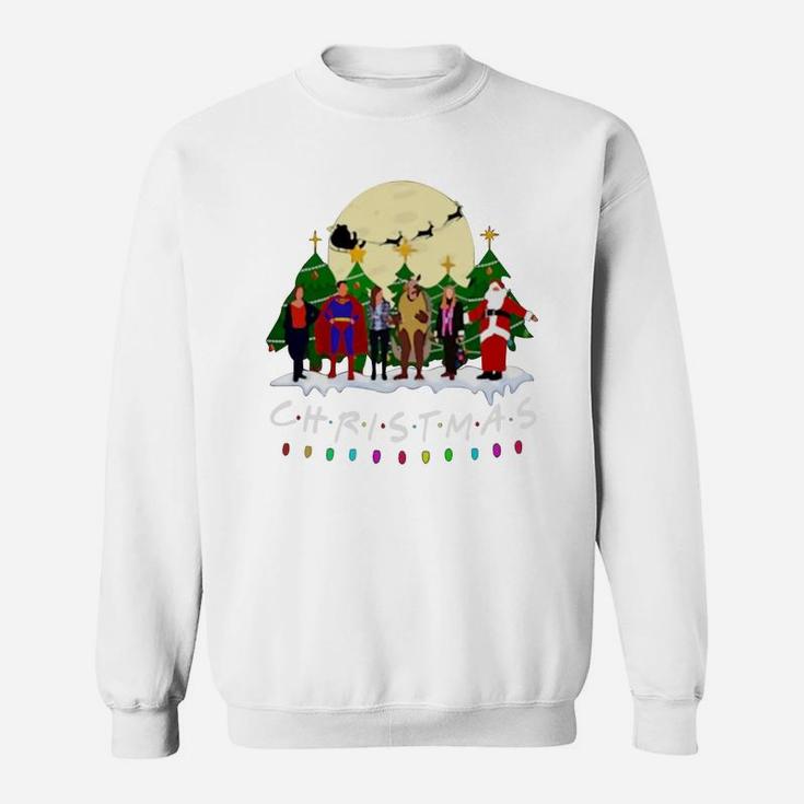 Friends The One With The Halloween Party Christmas Shirt Sweat Shirt