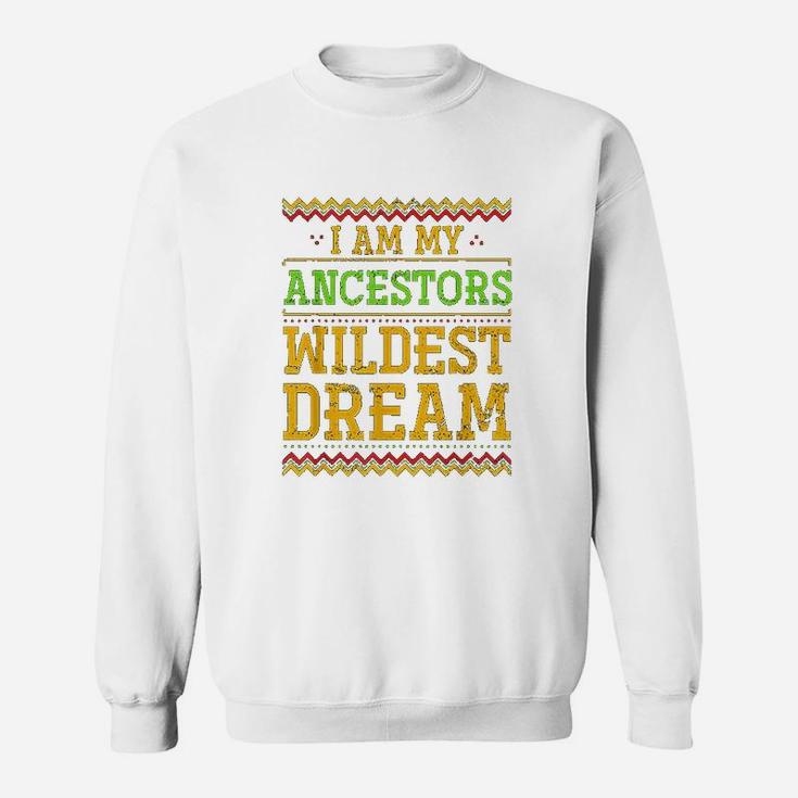 Funny Black Americans African Roots Gift Black History Month Sweat Shirt