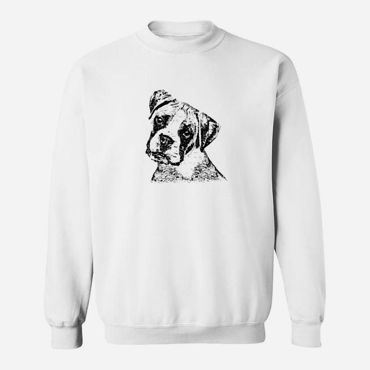 Funny Boxer Retro Vintage Boxer Dogs Lover Sweat Shirt