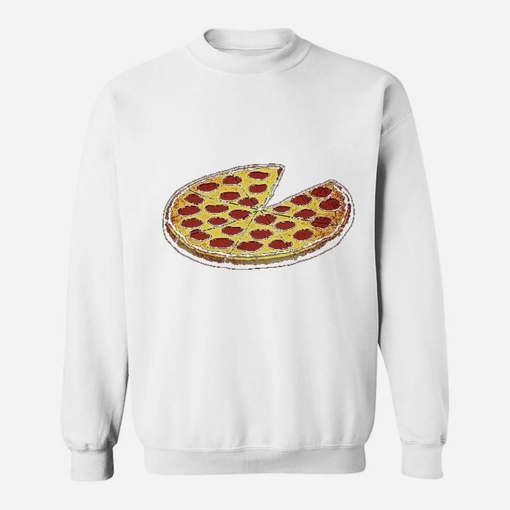 Funny Dads Pizza Pie And Slice Dad Sweat Shirt