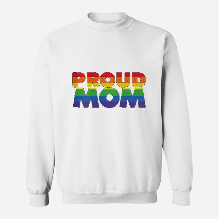 Gay Pride Proud Mom Lgbt Parent Fathers Day Sweat Shirt