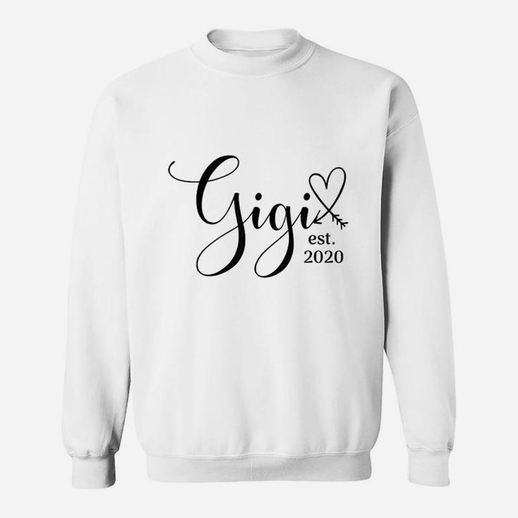Gigi Est 2020 Gift For New Grandmas Gigi Gifts Sweat Shirt
