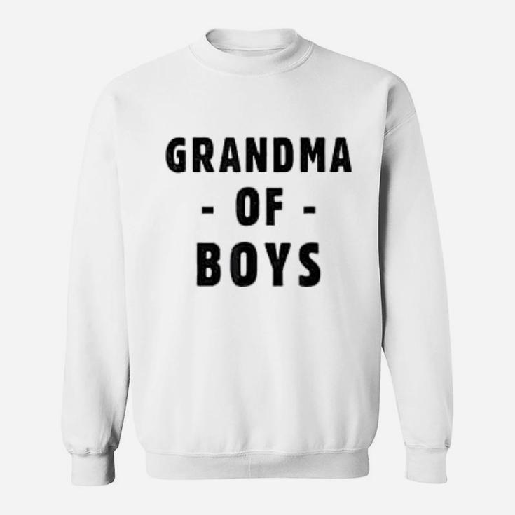 Grandma Of Boys Sweet Grandmother Sweat Shirt