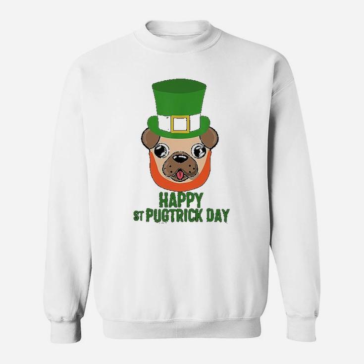Happy Saint Pugtrick Day Pug Sweat Shirt