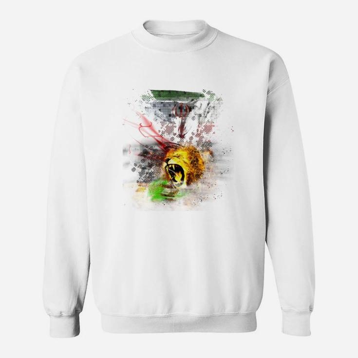 Herren Sweatshirt mit Kreativem Kunst-Print, Designer Grafik Tee