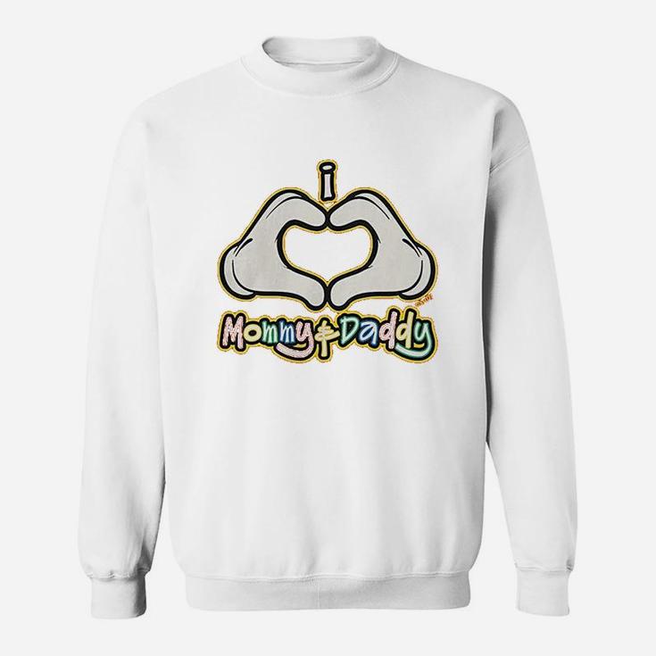 I Love Mommy And Daddy Infant, dad birthday gifts Sweat Shirt