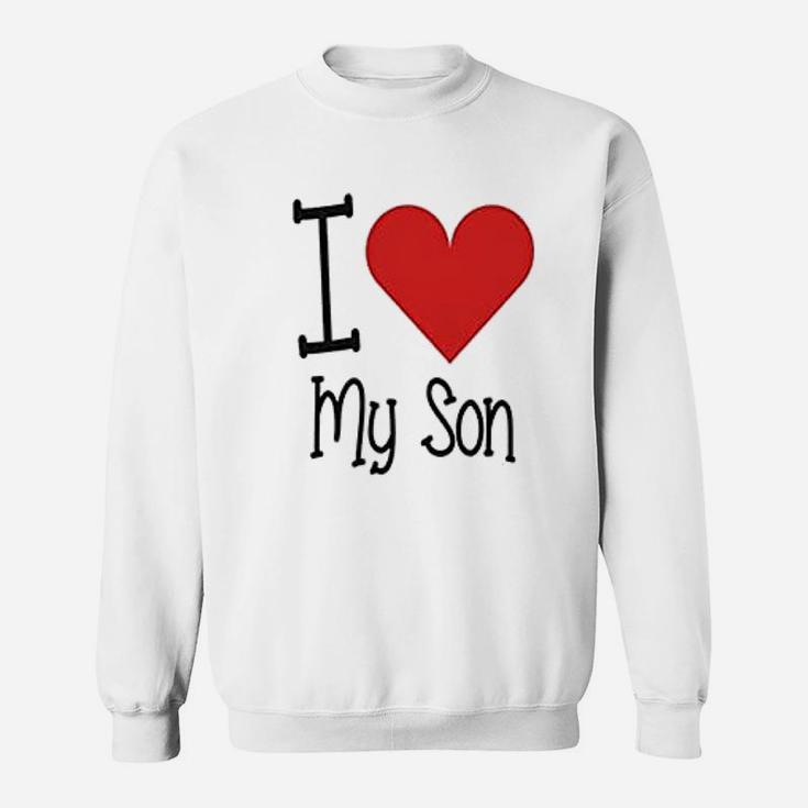 I Love My Daddy I Love My Son Father Kid Matching Sweat Shirt