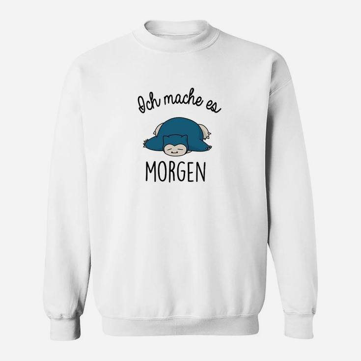 Ich Mache Es Mogen Snorlax Sweatshirt