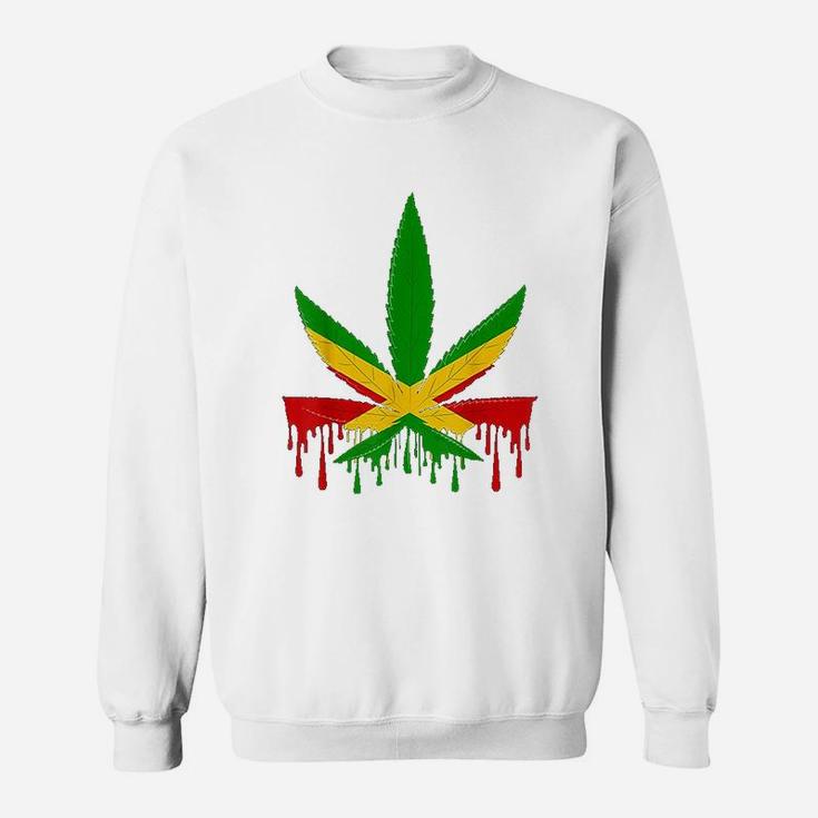 Jamaica Flag Day Jamaican Country Retro Vintage Gift Sweat Shirt