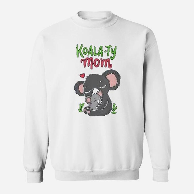 Koala Ty Mom Koala Bear Mama Mothers Day Animal Pun Gift Sweat Shirt