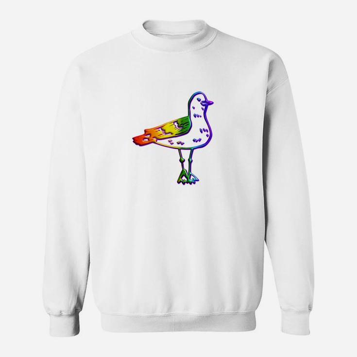 Lustiges Skateboard-Taube Sweatshirt, Grafik Tee für Skater