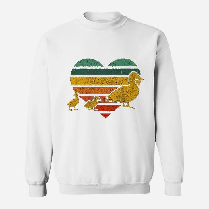 Mama Duck 2 Ducklings Sweat Shirt
