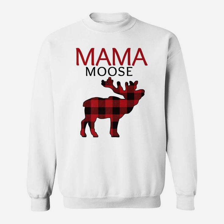 Mama Moose Matching Family Christmas Plaid Pajama Tee Sweat Shirt