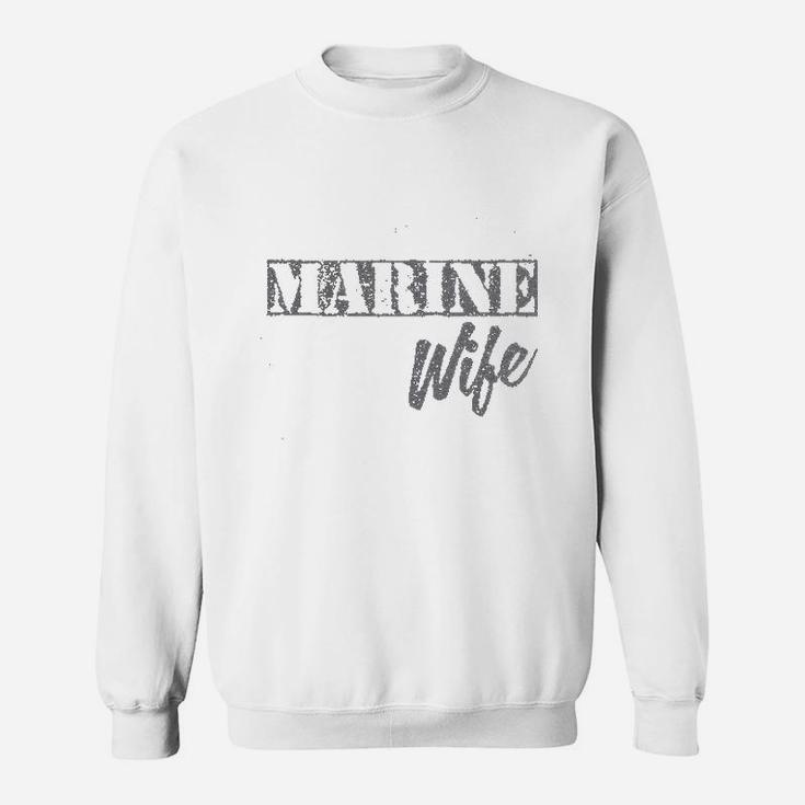 Marine Wife Sweat Shirt