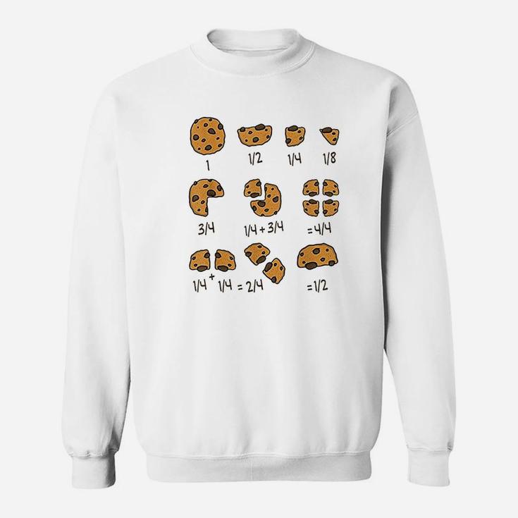 Math Teachers Chocolate Cookie Chocolate Chip Sweat Shirt