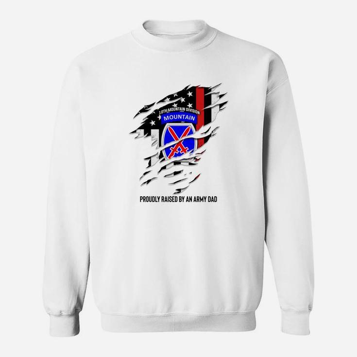 Meet My 10th Mountain Division Dad Jobs Gifts Sweat Shirt