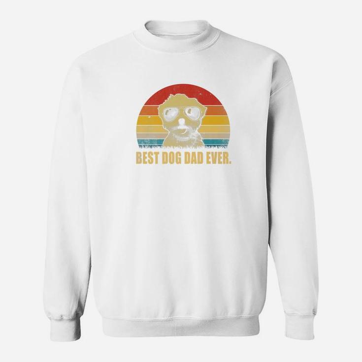 Mens Best Dog Dad Ever Maltese Daddy Father Gift Men Sweat Shirt