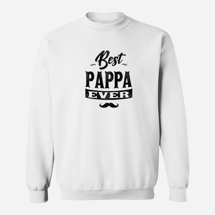 Mens Family Fathers Day Best Pappa Ever Men Sweat Shirt
