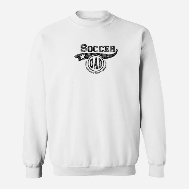 Mens Soccer Dad Fathers Day Gift Father Sport Men Sweat Shirt