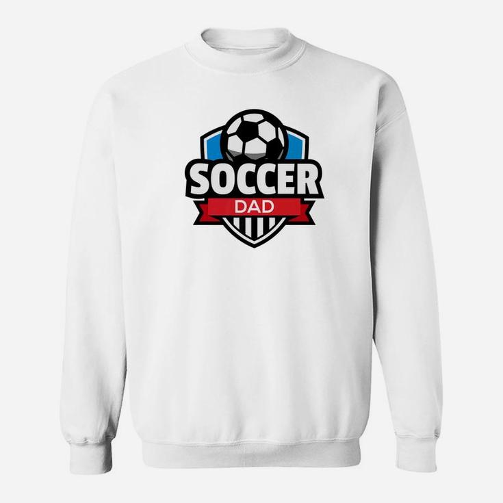 Mens Soccer Dad Fathers Day Mens Gif Premium Sweat Shirt