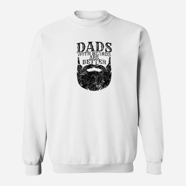 Mens Vintage Dads With Beards Are Better Fathers Day Gift Sweat Shirt
