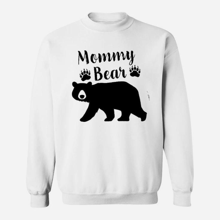 Mommy Bear In Black Sweat Shirt