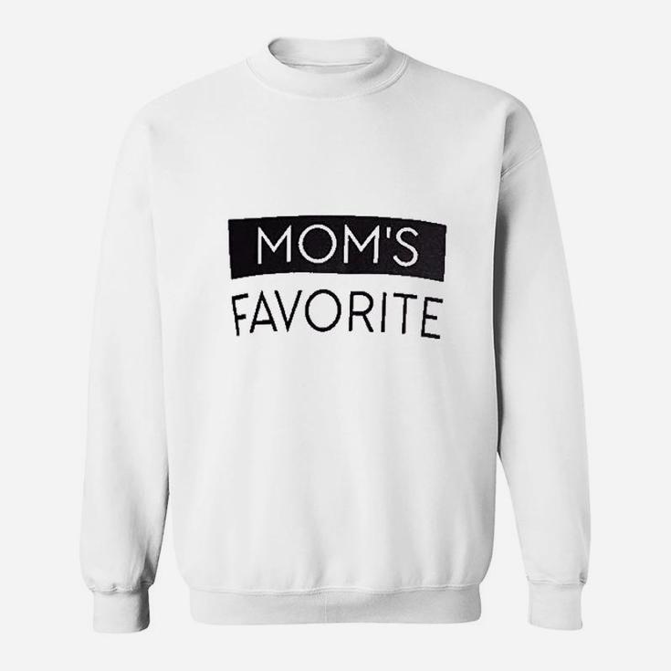 Moms Favorite Funny Son Brother Sibling Joke Mothers Day Sweat Shirt