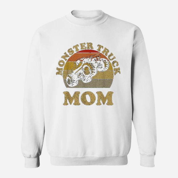 Monster Truck Mom Retro Vintage Monster Truck Sweat Shirt