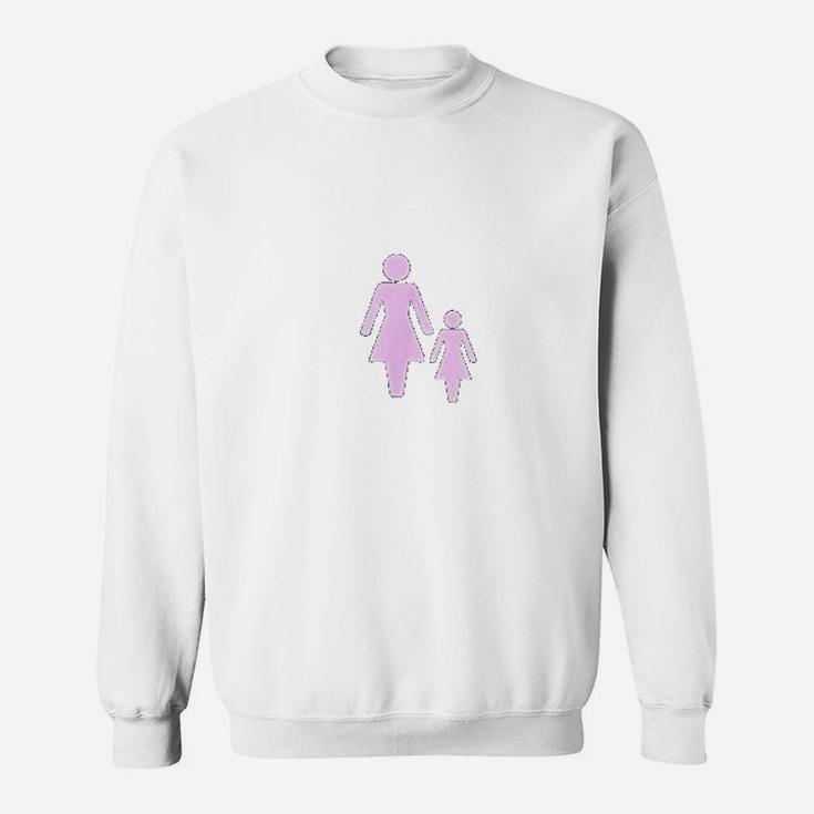 Mother And Daughter Mothers Day Interesting Gift For Mom Sweat Shirt