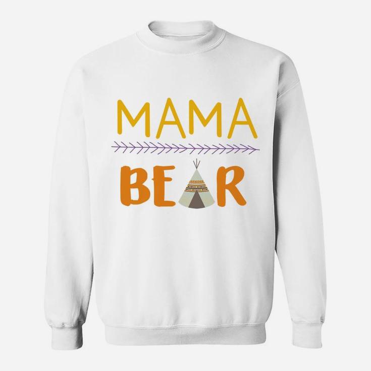 Mothers Day Mama Bear Camping s Mommy Women Gifts Sweat Shirt