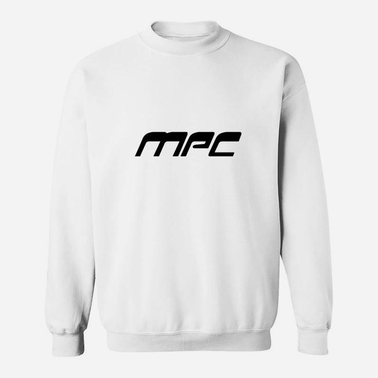 Mpc-Schriftart Schwarzer Schrift- Sweatshirt