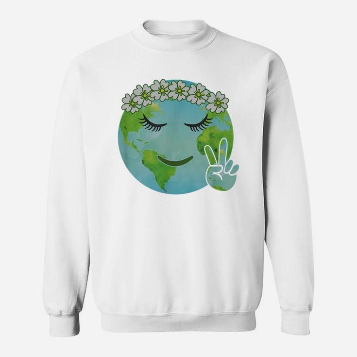 Official Flower Crown Mother Earth Sweat Shirt