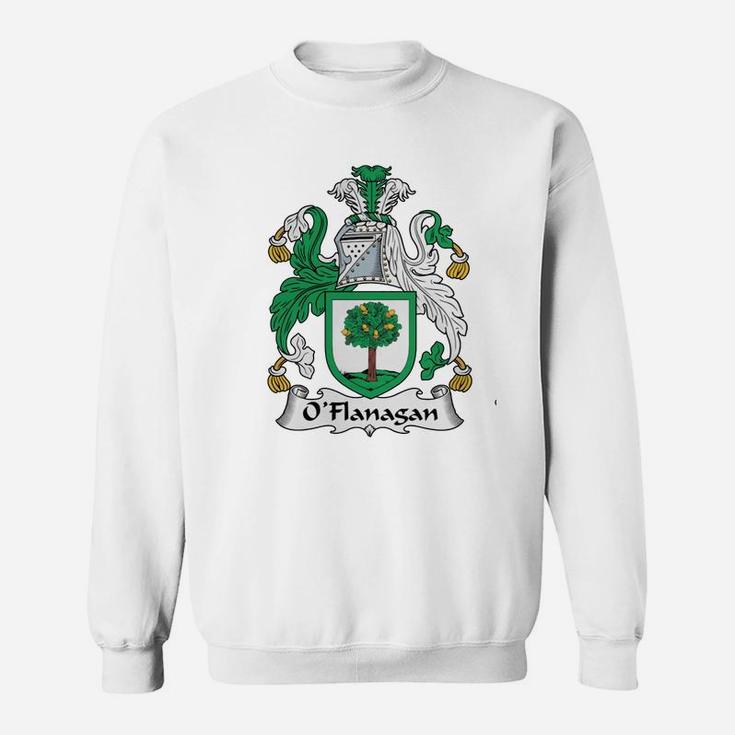 O'flanagan Coat Of Arms Irish Family Crests Sweat Shirt