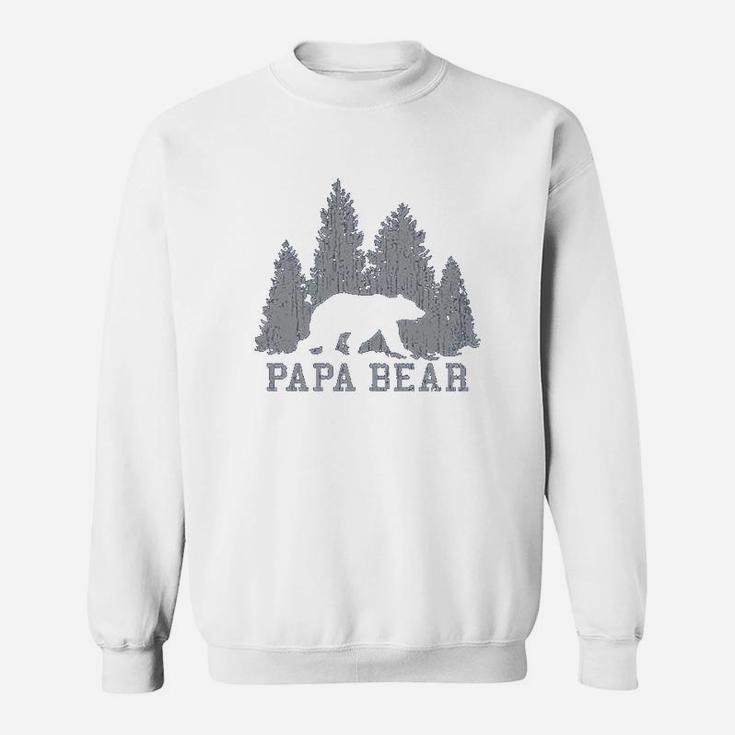 Papa Bear And Forest, best christmas gifts for dad Sweat Shirt