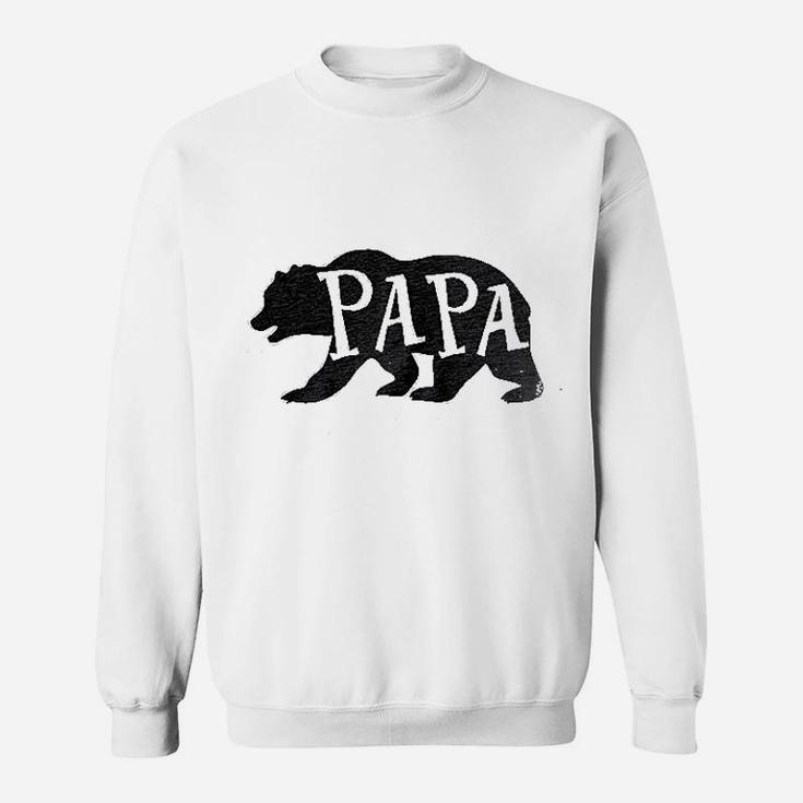 Papa Bear Husband Dad Gift Funny Sweat Shirt