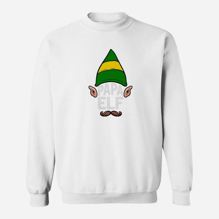 Papa Elf Shirt Elf Family Christmas Gift Sweat Shirt