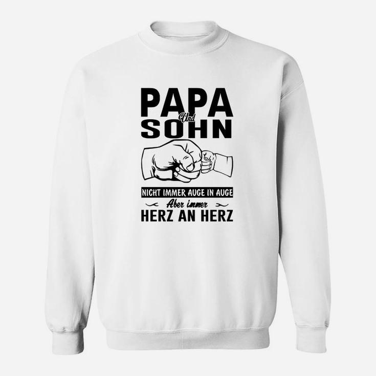 Papa Und Sohn Aber Immer Sweatshirt