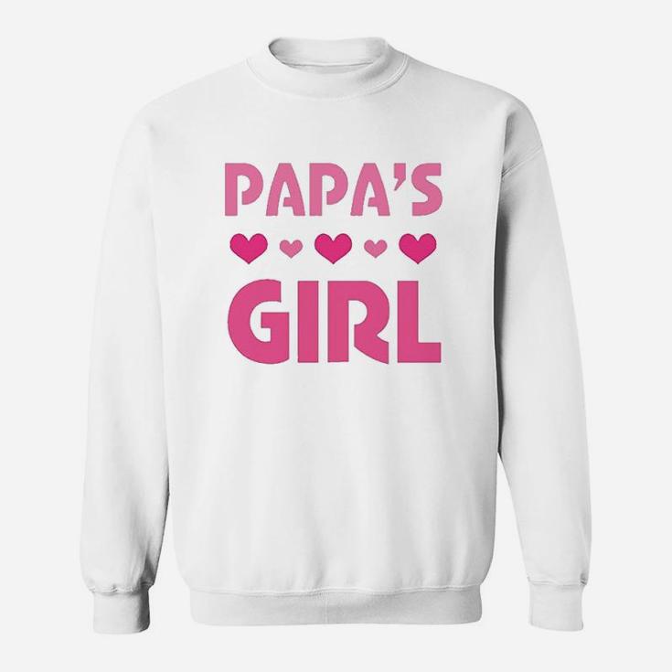 Papas Girl Granddaughter Gift, best christmas gifts for dad Sweat Shirt
