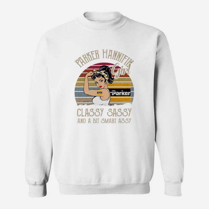 Parker Hannifin Girl Classy Sassy And A Bit Smart Assy Shirt, T Shirt Sweatshirt