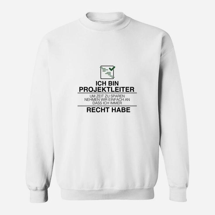 Projekttlitter-Hat Eintaucht Auf Weiß Sweatshirt