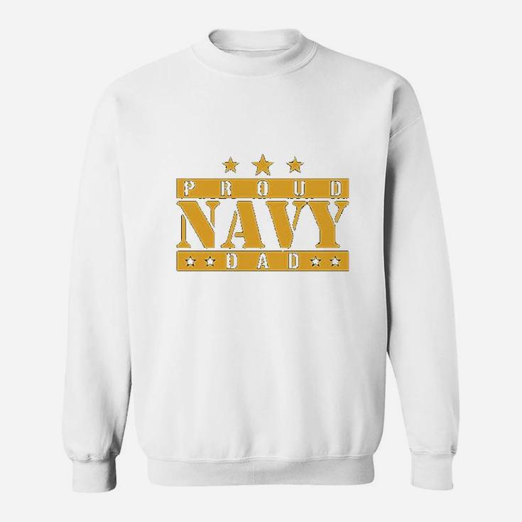 Proud Navy Dad Sweat Shirt