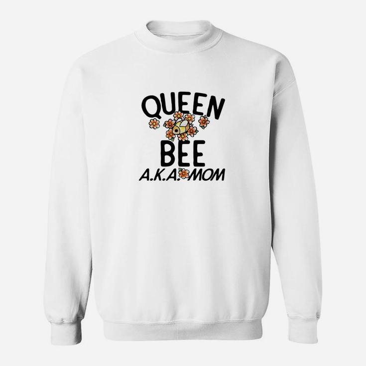 Queen Bee Aka Mom Fun Beekeepers Mothers Day Queen Sweat Shirt