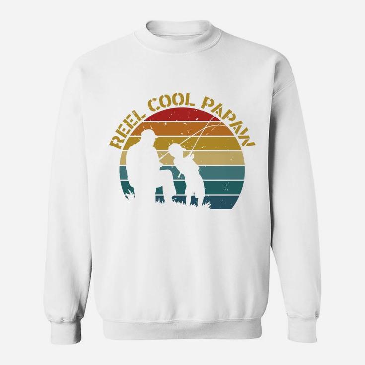 Reel Cool Papaw Cool Fishing Dad Gift Idea Sweatshirt
