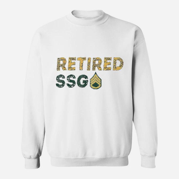 Retired Ssg Staff Sergeant Army Sweat Shirt
