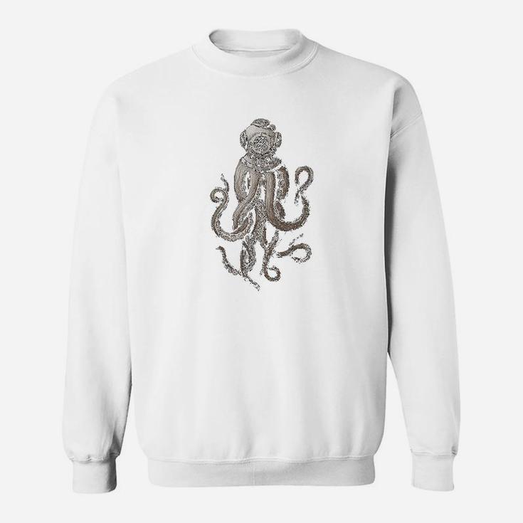 Retro Scuba Deep Sea Octopus Release The Kraken T-Shirt Retro Scuba Deep Sea Octopus Release The Kraken T-Shirt